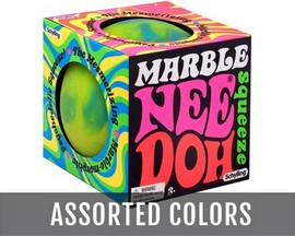 NeeDoh® Marble Squeeze Sensory Ball - Assorted
