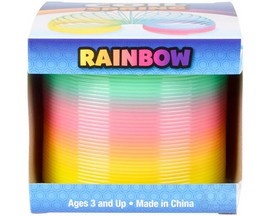 The Toy Network® 3 in. Coil Spring Slinky Toy - Rainbow