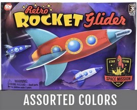 The Toy Network® 7 in. Rocket Glider Toy - Assorted