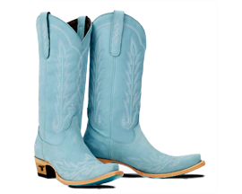 Lane Women's Lexington Powder Blue Western Boot