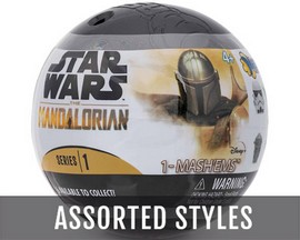 Mash'ems® The Mandalorian Twist & Squish Mini Figurines - Assorted