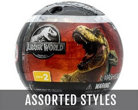 Mash'ems® Jurassic World™ Twist & Squish Mini Figurines - Assorted