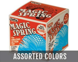 Schylling® Retro Magic Spring Slinky Toy - Assorted