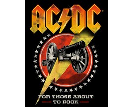 Signs 4 Fun® Metal Garage Sign - AC/DC Rock