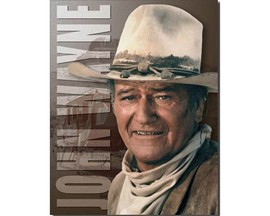 Signs 4 Fun® Metal Garage Sign - John Wayne Stagecoach