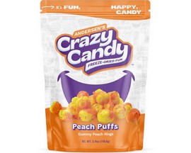 Andersen's Crazy Candy® Freeze-Dried Peach Puffs - 3.0 oz.