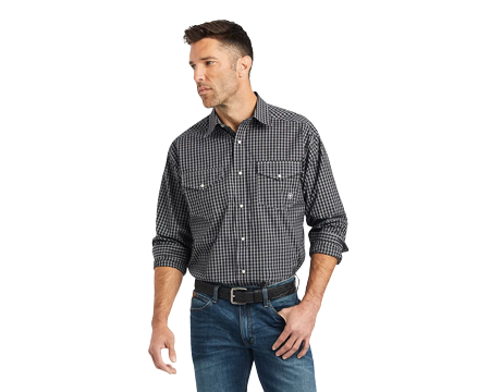 Ariat Men's Pro Series Kyrie Classic Fit Snap Front Shirt 