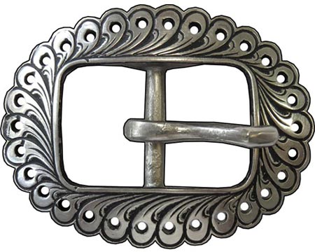 Horse Shoe Brand Tools® Oval Main & Winchester Center Bar Buckle - Bronze