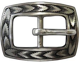 Horse Shoe Brand Tools® Running Leaf Center Bar Buckle - Bronze