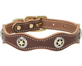 Weaver Equine® Lone Star Legend Leather Dog Collar - 5/8 in.