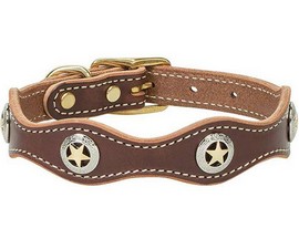 Weaver Equine® Lone Star Legend Leather Dog Collar - 3/4 in.