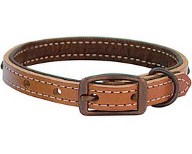 Weaver Equine® Outlaw Leather Dog Collar - 5/8 in.