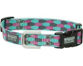 Terrain D.O.G.® Patterned Snap-N-Go Adjustable Dog Collar - Honeycomb