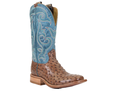 Hyer Men's Jetmore 13" Full-Quill Ostrich Western Boots