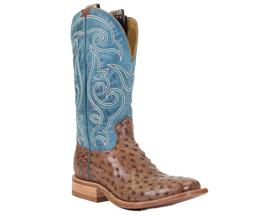 Hyer Men's Jetmore 13" Full-Quill Ostrich Western Boots