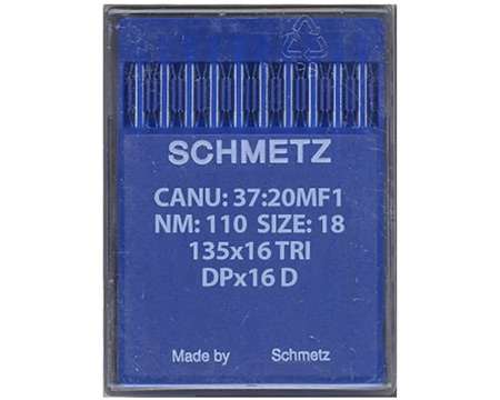 Schmetz® 10 pk. 135x16 18 Leather Needles