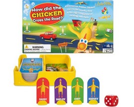 Archie McPhee® How Did the Chicken Cross the Road Card Game