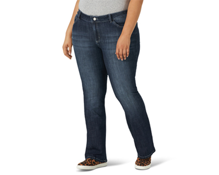 Wrangler® Women's Mid-Rise Bootcut Jeans (Plus)