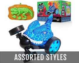 HST® 360 Stunt 'N Spin Dino RC Car - Assorted Colors