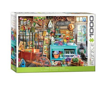 EuroGraphics® The Potting Shed Puzzle - 1000 Pieces