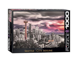 EuroGraphics® Seattle City Skyline Puzzle - 1000 Pieces