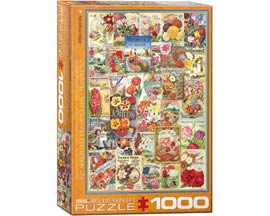 EuroGraphics® Flower Smithsonian Seed Catalogue Puzzle - 1000 Pieces