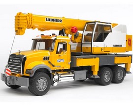 Bruder® Mack® Granite Liebherr Crane Truck