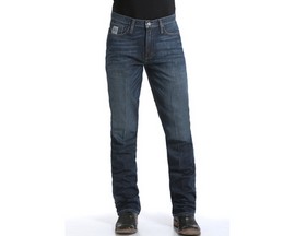 Cinch® Men's Silver Label Performance Stretch Slim Fit Straight Jeans - Dark Stonewash