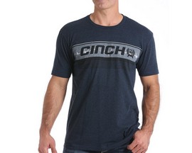 Cinch® Men's Classic Logo Short Sleeve Tee - Navy