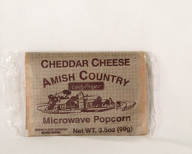 Amish Country Cheddar Cheese Flavor Microwave Popcorn