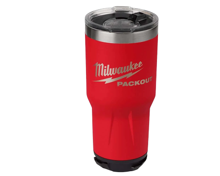 MILWAUKEE Packout 30 Oz. Red Insulated Tumbler