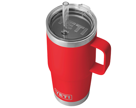 YETI® Rambler 25 Oz Straw Mug - Rescue Red