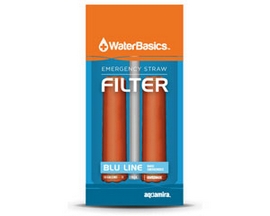 Aquamira Water Basics Emergency Straw Filter - Pack of 2