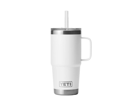 YETI RAMBLER 25OZ MUG - WHITE