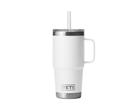 YETI RAMBLER 25OZ MUG - WHITE