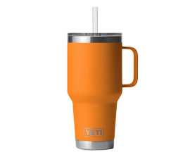 Yeti Rambler 35 Oz Mug with Straw Lid - King Crab Orange