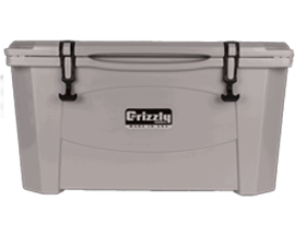 Grizzly 60 Quart Capacity Cooler - Stealth Gray