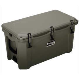 Grizzly 75 Quart Cooler - Lunar Green