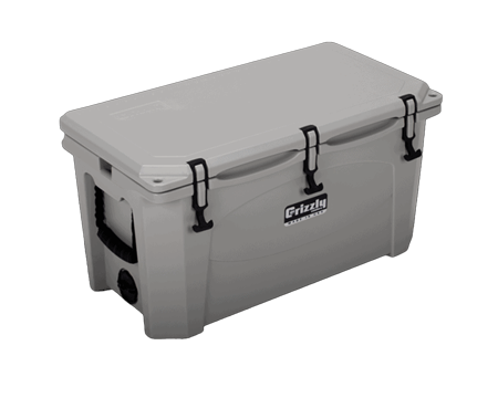 Grizzly 75 Quart Cooler - Stealth Gray