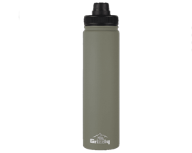 GRIZZLY 20OZ WATER BOTTLE -  Lunar Green