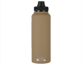 GRIZZLY 40OZ WATER BOTTLE -  Desert Sand