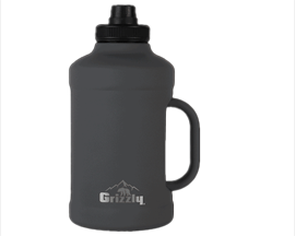 GRIZZLY 64OZ WATER BOTTLE -  Stealth