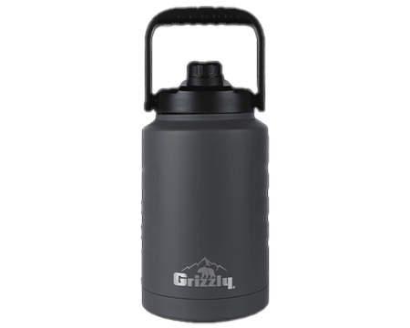 GRIZZLY 128OZ GRIP JUG -  Stealth