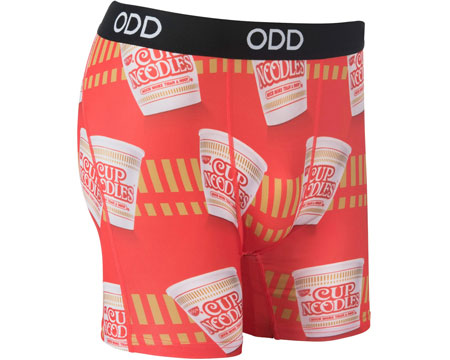 Odd Sox® Men's Box Briefs - Cup Noodles