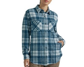 Wrangler® Women's ATG Campsite Knit Long Sleeve Tunic - Spruce
