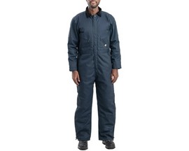 Berne® Men's Heritage Twill Insulated Coveralls - Navy