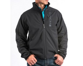 Cinch® Men's Bonded Softshell Jacket - Black