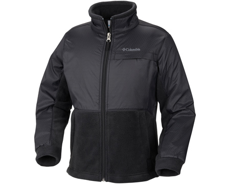 Columbia® Boys' Steens Mountain Overlay Fleece Jacket