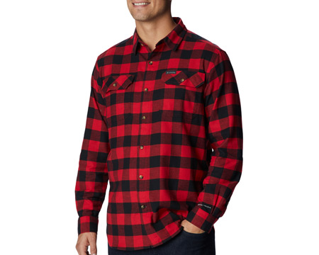 Columbia® Men's Flare Gun Stretch Flannel Shirt