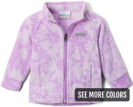 Columbia® Infant Girl's Benton Springs Printed Fleece Jacket